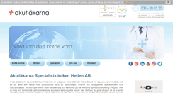 Desktop Screenshot of akutlakarna.se
